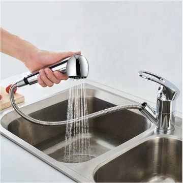 Tritoir de cuisine Chrome 360 ​​Rotatif Mitigeur Devier Eurostyle Avec Douchette Extractible