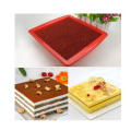 Gâteau en silicone de qualité alimentaire et poêle à brownie