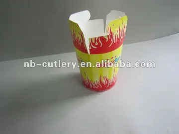 Round 16oz noodle box