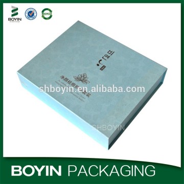 Gold foil stamping logo skin care whitening cream packaging box