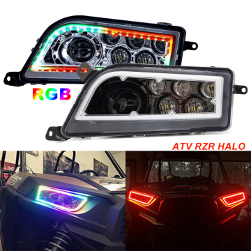 2014-2016 ATV UTV Halo Ring RGB Polaris RZR XP 1000 900 XP Turbo