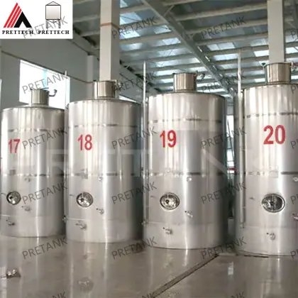 Customized Food Grade Edible Oil Tank - 1000L Stainless Steel Olive Oil Storage Tank