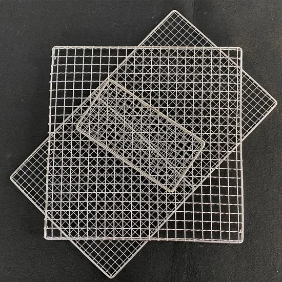Stainless Steel 304 Camping BBQ Grill Grates Mesh Net Racks - Japanese Charcoal BBQ Grill