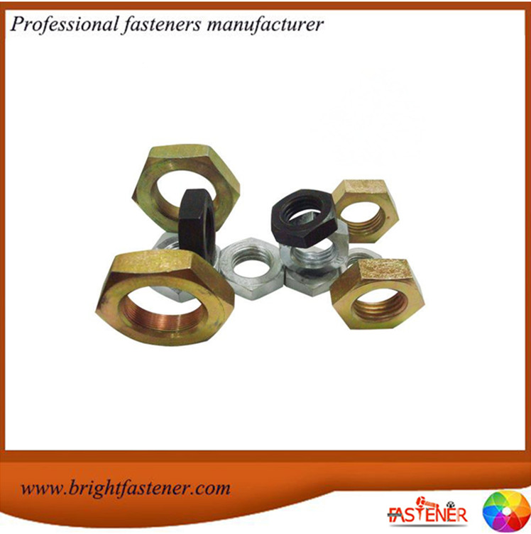 High Quality DIN439 Hex Jam Nuts