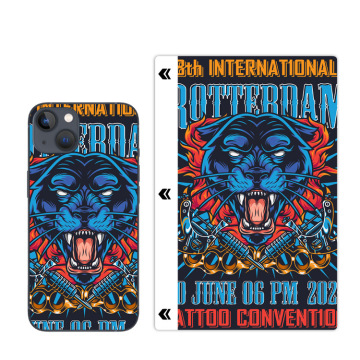 iPhone Film Laminating Back Film Animals Phone Skins