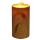 Wood Pattern Lithium Battery Remote Control Pillar Candles