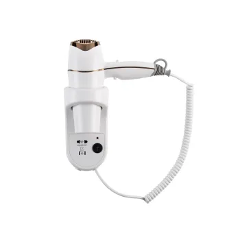 Wontry Brand 2000W Wall Mounted Hotel Hair Dryer
