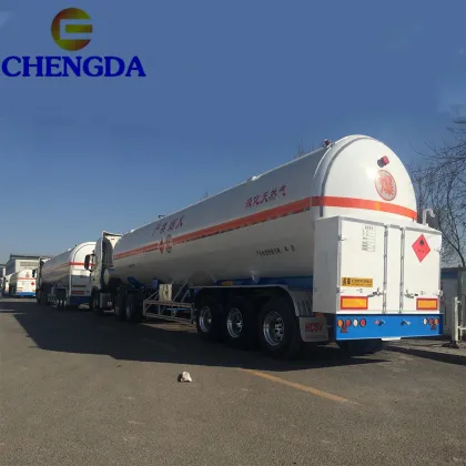 International Standard 52.6 CBM LNG Storage Tank Trailer