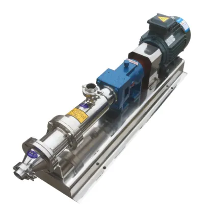 Factory Direct Low Price Industrial Stainless Steel Food Grade Vacuum Suction Mono Screw Pump