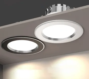 Modern LED Aluminium Surface-Mounted Downlight for Commercial Ceiling Lighting