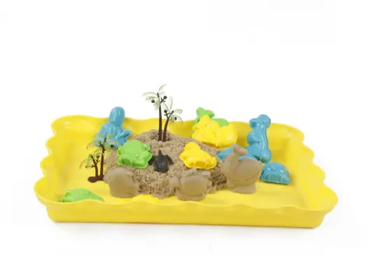 Plastic Sand Tray Yellow