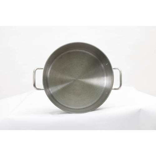 Compact stainless steel stock pot