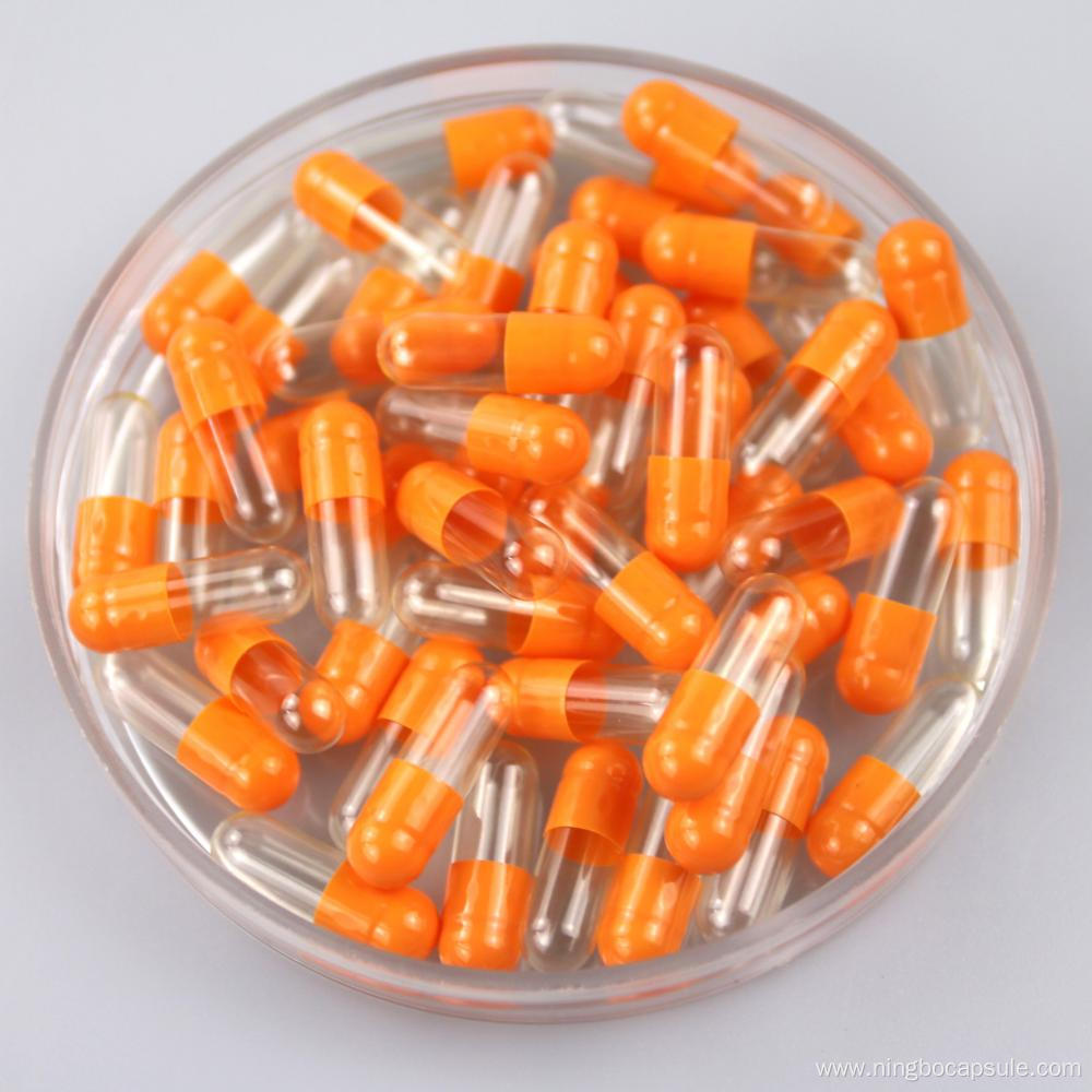 empty capsules size 00 separated