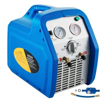 R134A、R410A、R22用のコンパクト3/4HP冷媒回収機