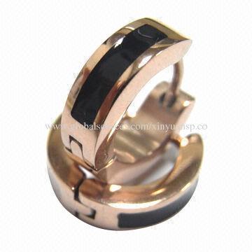 Enamel Stainless Steel Earring