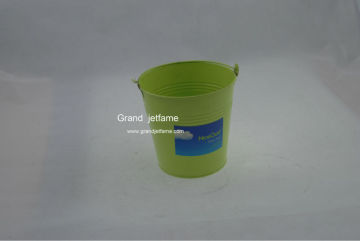 houeware metal yellow round have handle holder