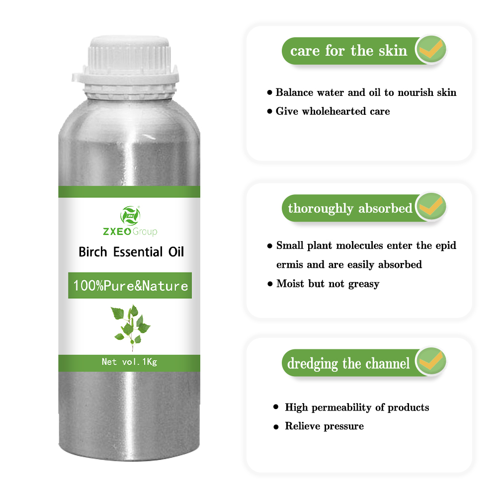 Óleo essencial de bétula 100% puro e natural de alta qualidade Bluk Bluk essencial para compradores globais O melhor preço