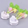 1pcs cute Romantic LED Night Light Mushroom Sensor Plug-in Wall Lamp Home Decor