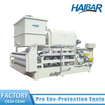 Belt Press Sludge Thickening and Dewatering SystemHTE-2500
