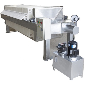 anti corrosive stainless steel wrapped PP wrapped stainless steel  power coating  automatic frame filter press machine