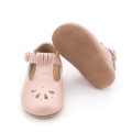 China Pink Girls Baby Mary Jane T Strap Shoes Manufactory