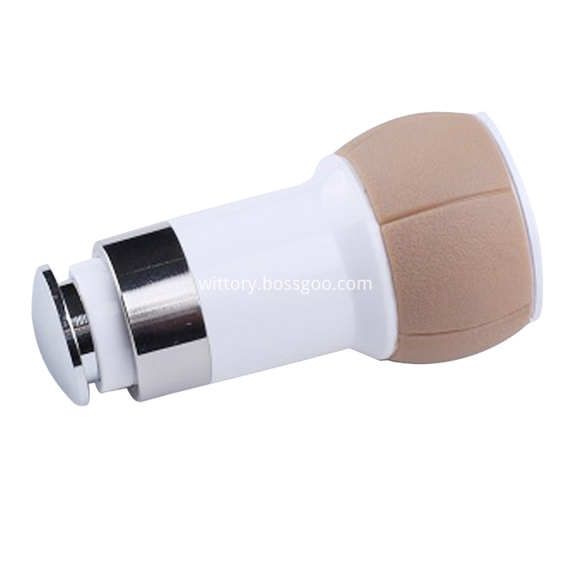 piston lock with Khaki leather grain car charger