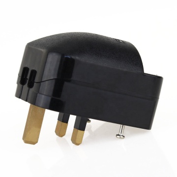 UKCA Certified Euro to UK 3 Pin Plug Adapter - Universal Travel Converter