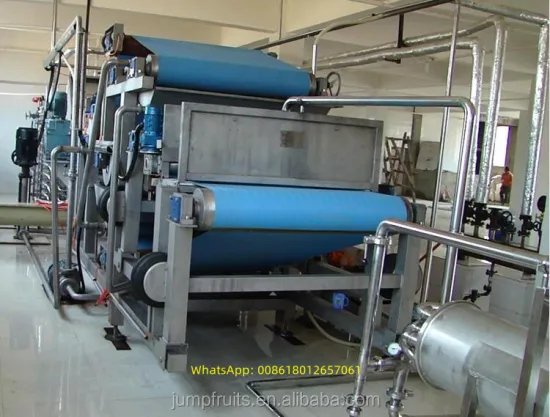 Apple juice production line with ISO9001