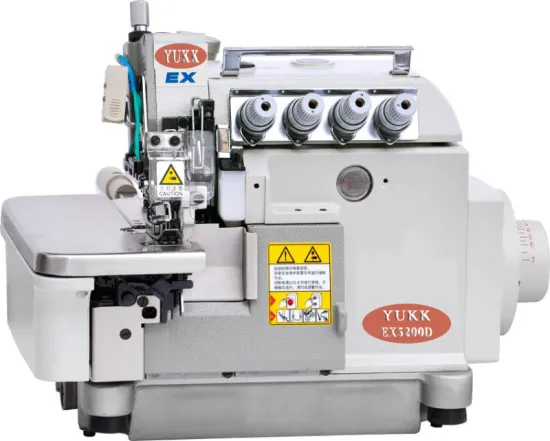 Professional YUKK EX5200 D High-Speed Overlock Industrial Sewing Machine for 1set - Excellent Quality