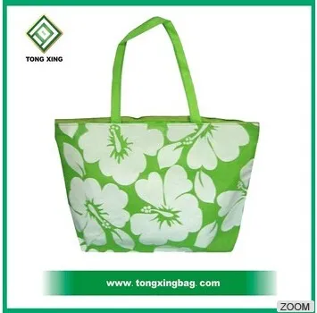 Nice looking 100% cotton beach tote bag for promotional