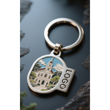 Custom Metal Keychain with Personalized Design
