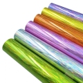 Filme de glitter escovado multicolorido