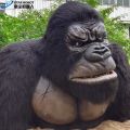 Simulasi Taman Taman Model Hewan Animatronic Gorilla