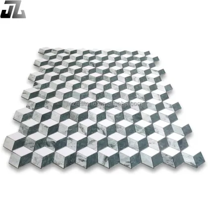 Custom Luxurious Stone Mosaic Tile for Interior Floor Decor