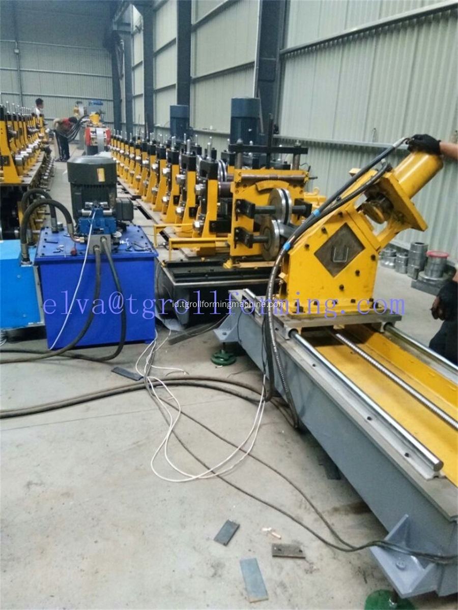 U Omega Profil Cold Roll Forming Machinery