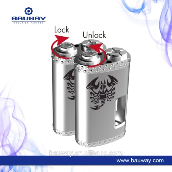 2017 fashion style electronic cigarette 150w wholesaler box mod CigGo Bottom Feed MOD vape mod vapour cigarette