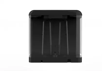 Commercial double groups capsule coffee machine with steam