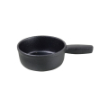 Đúc sắt fondue đặt màu đen
