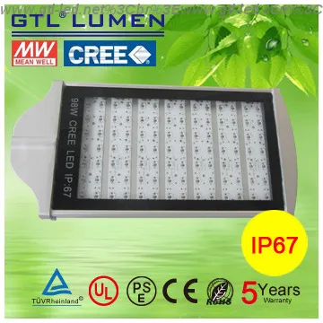 LED street light road lamp CREE chip MW driver