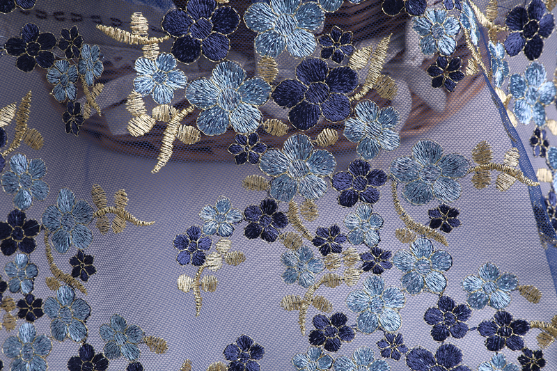 Embroidery Fabric For Kids Dress