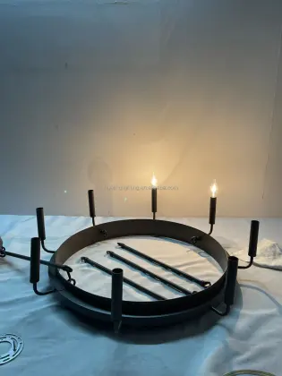 UL Listed Wyndham Ramada Hotel Project Public Area Lighting - Industrial Pendant Lamp Chandelier