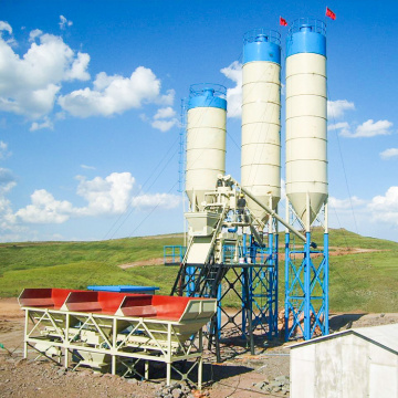 Planta de lotes de concreto de mezcla de tipo de omisión especial