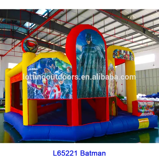 2017 hot sale commercial grade inflatable bounce house combo
