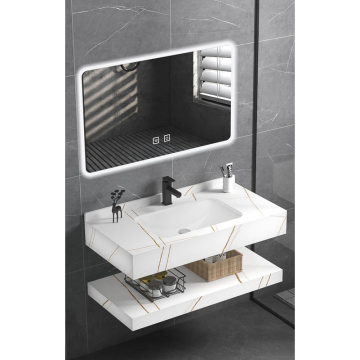 Luxury Wall Mount Floating Modern Bathroom Vanity with Mirror