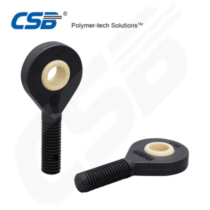 Smooth Design Plastic Bearing Rod End Bearings - GOB Rod End Bearings with Male Thread