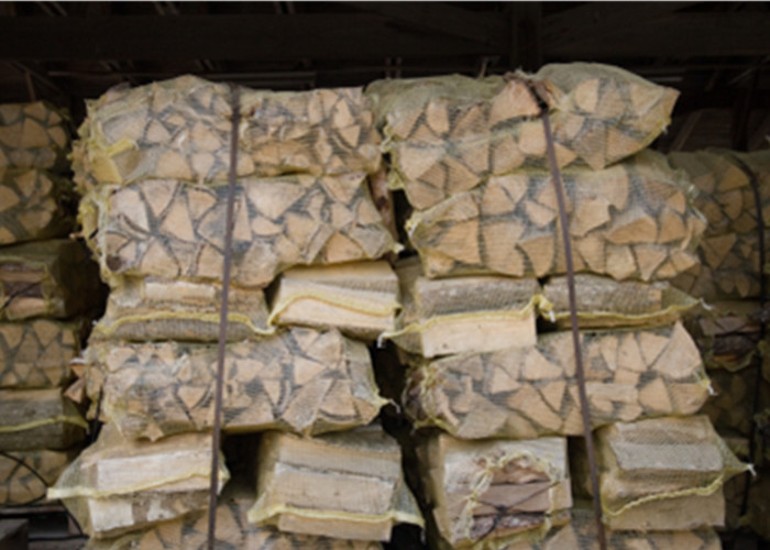 Bolsas de rede de embalagem de madeira sacos de malha raschel