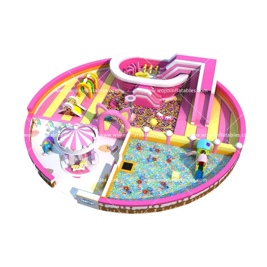 Inflatable Amusement Park: Bounce Castle and Fun City Playground
