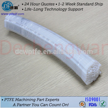 Excellent machanical resistance pure extruded ptfe tube