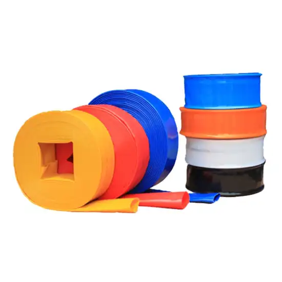 3-20 Inch PVC Drinking Water Hose: Flexible Layflat Drainage, 40mm Suction and Garden Hose with Water Pump