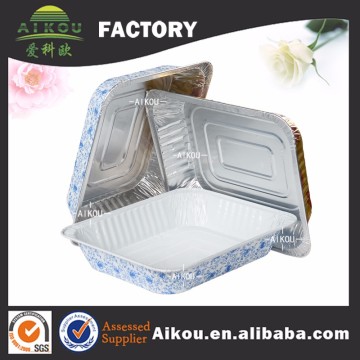 Microwave Oven Transparent aluminum foil fast food container